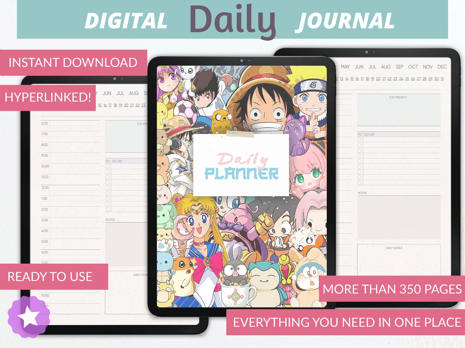 Daily Planner | Life Planner | Daily Organization