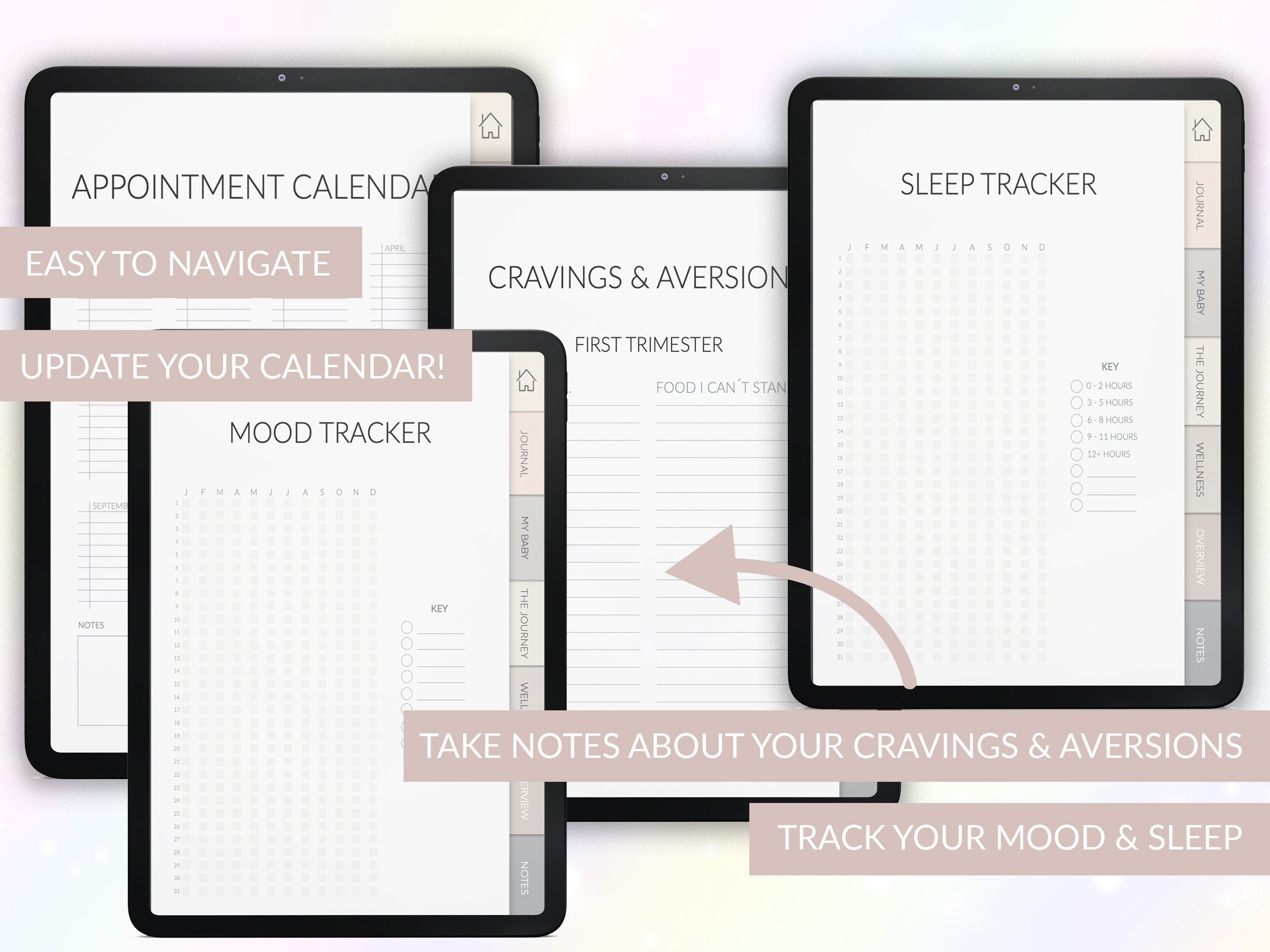 Pregnancy Journal | Planner | Diary | Baby Book