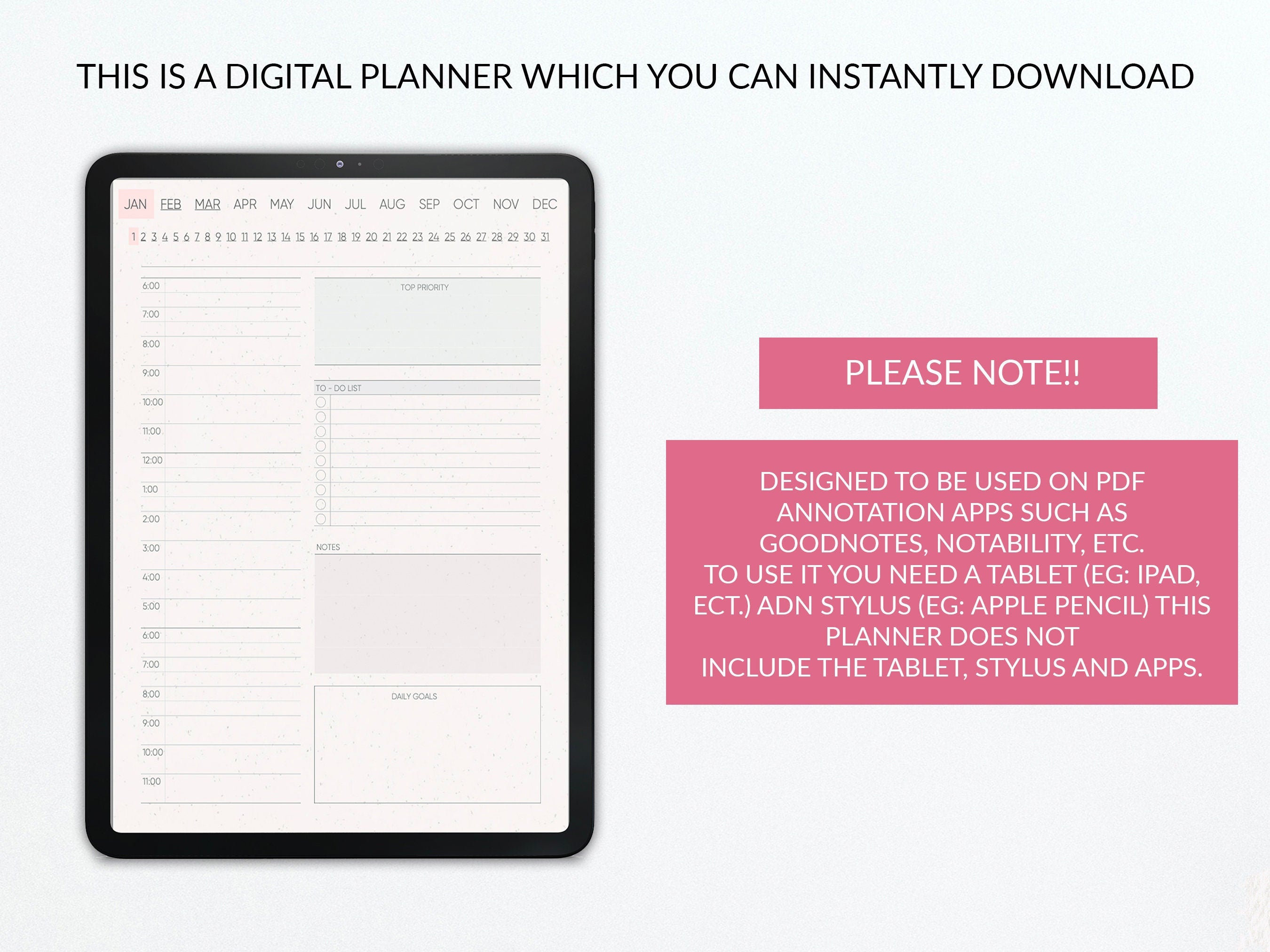 Daily Planner | Organize your Daily Life