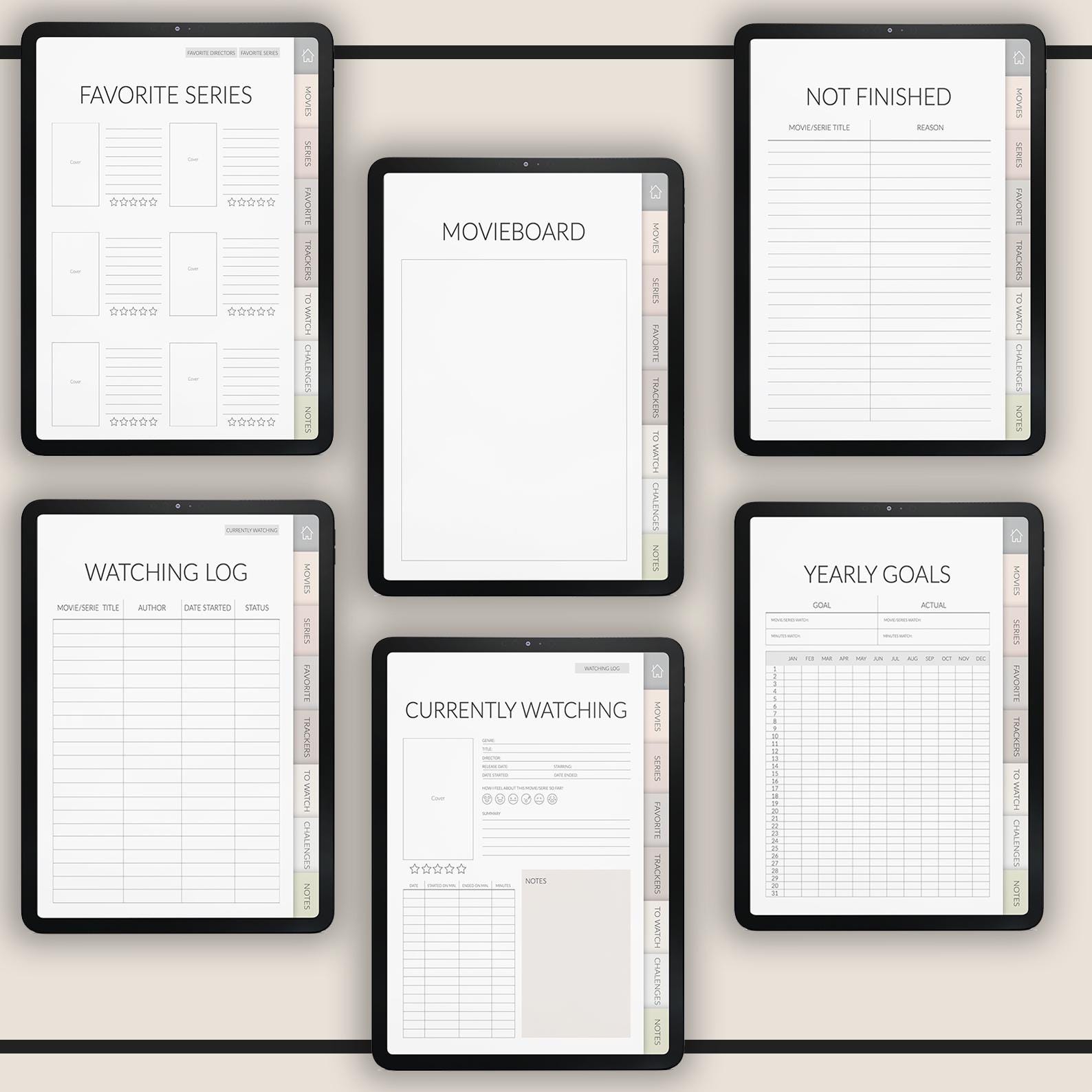 Movies & Series Journal | Watchlist and Tracker | Episode Tracker | Reviews Organizer