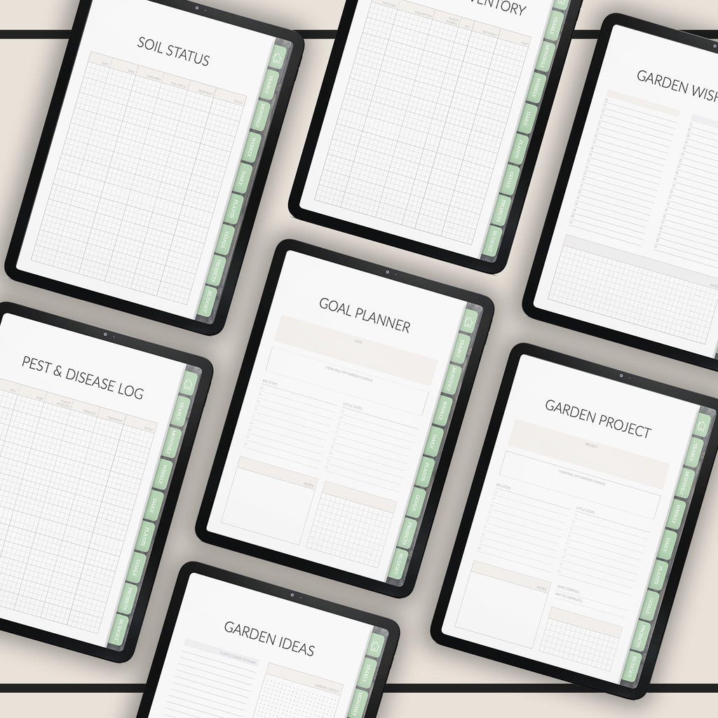 Gardening Planner: 140+ Page with 500+ Stickers