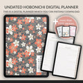 Undated Hobonichi Digital Planner: Daily, Weekly, Monthly
