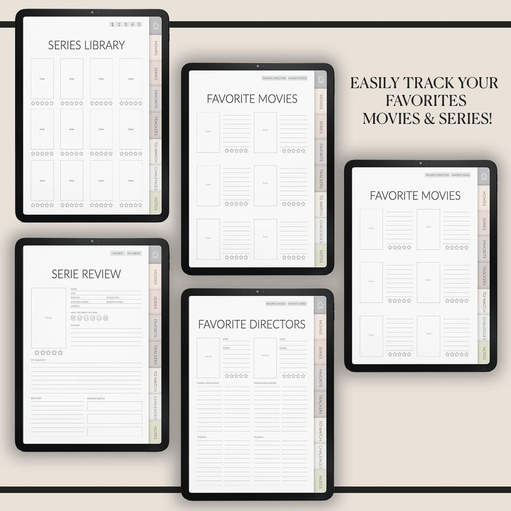 Movies & Series Journal | Watchlist and Tracker | Episode Tracker | Reviews Organizer
