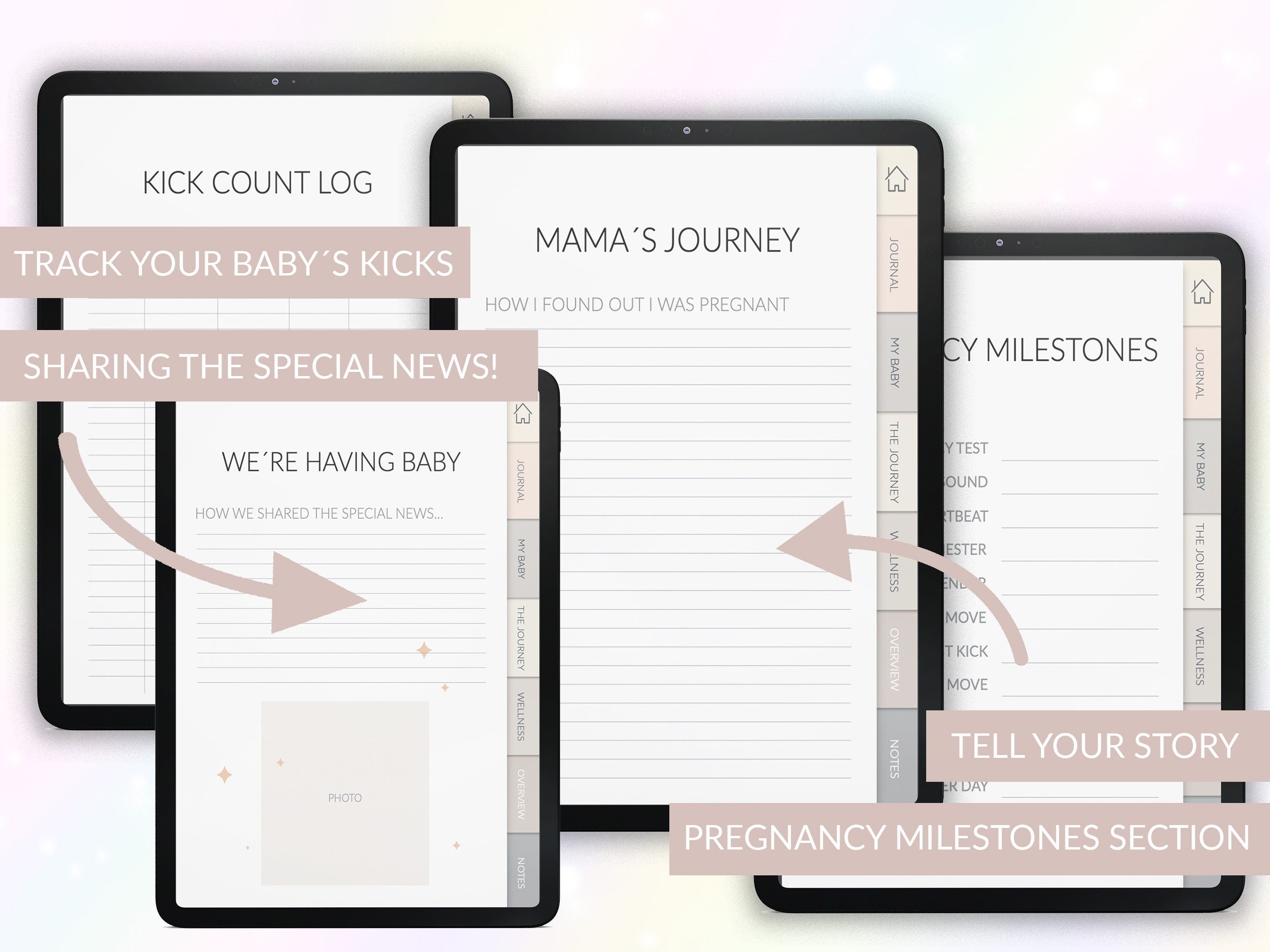 Pregnancy Journal | Planner | Diary | Baby Book