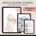 Reading Journal for GoodNotes: Book Tracker with 500+ Stickers