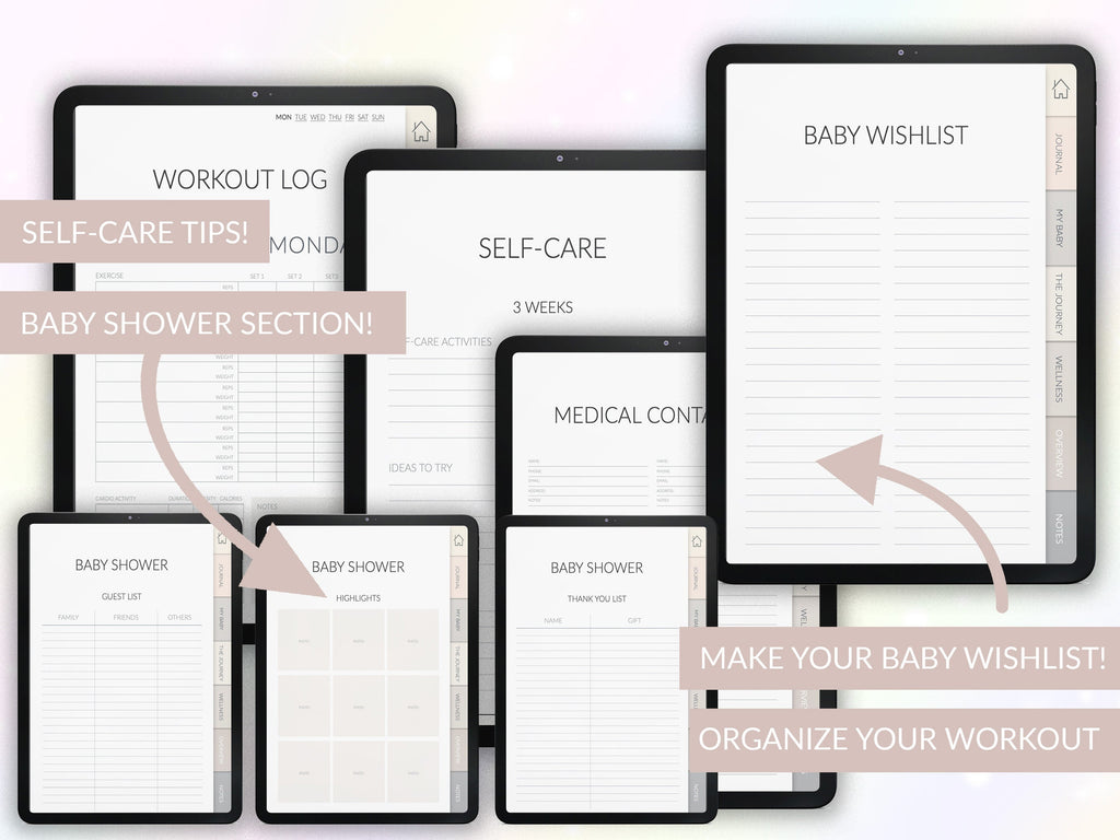 Pregnancy Journal | Planner | Diary | Baby Book