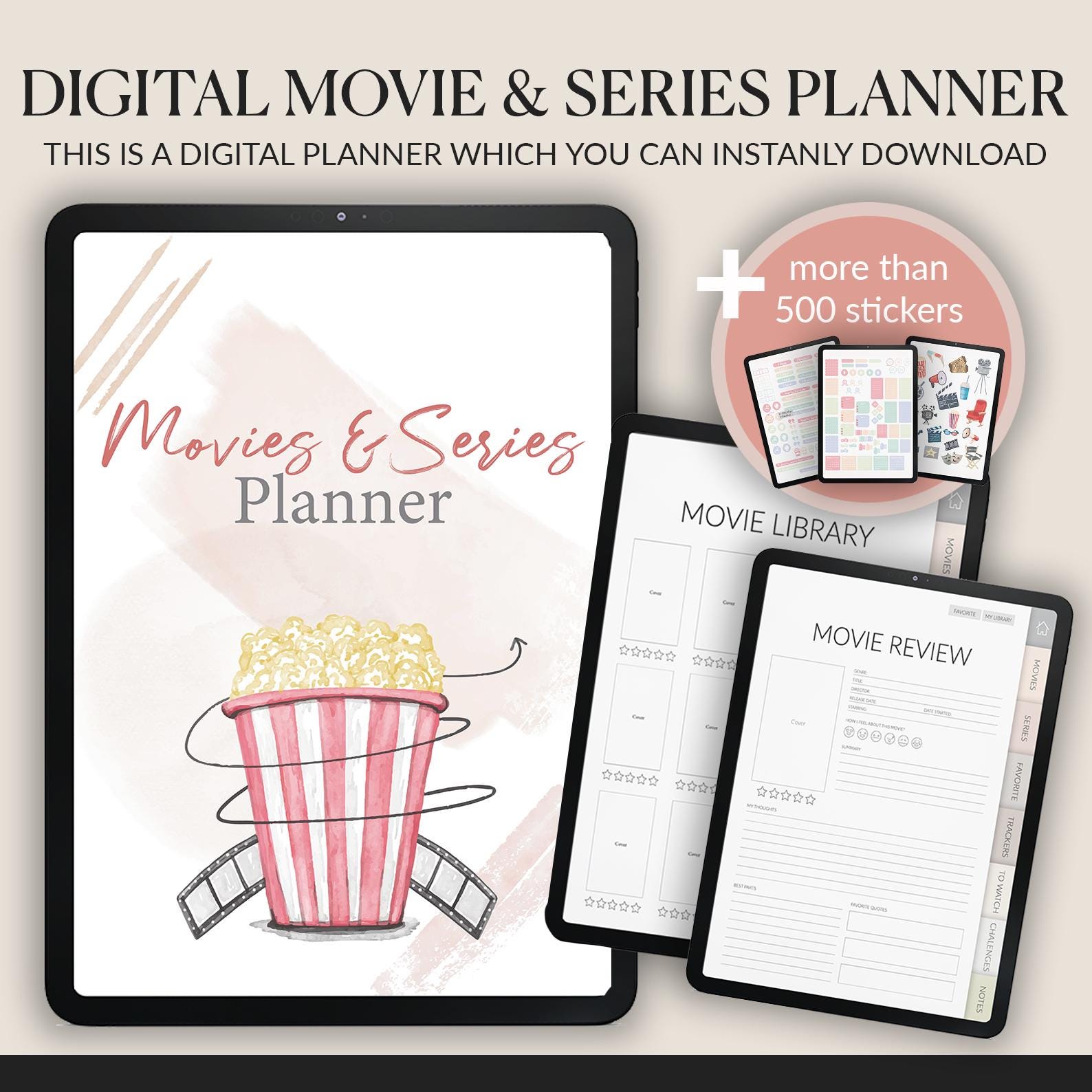 Movies & Series Journal | Watchlist and Tracker | Episode Tracker | Reviews Organizer