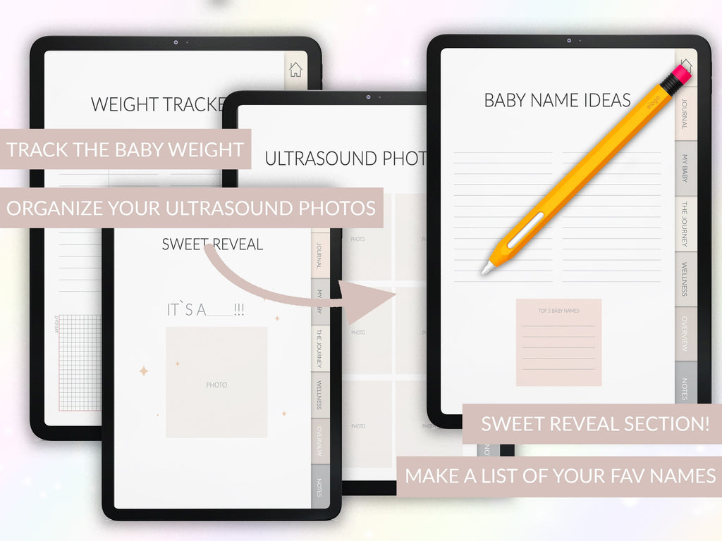 Pregnancy Journal | Planner | Diary | Baby Book