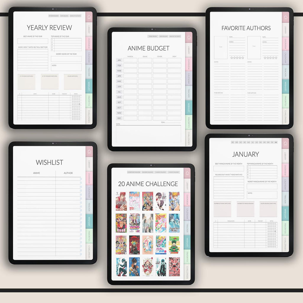 Anime Journal | Anime Library | Tracker & Wishlist
