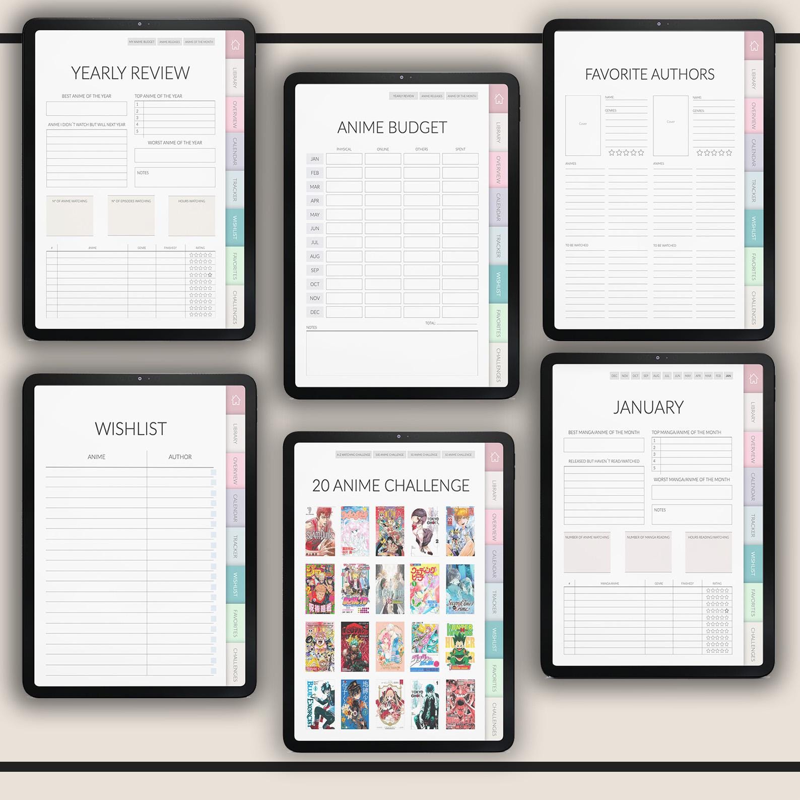 Anime Journal | Anime Library | Tracker & Wishlist