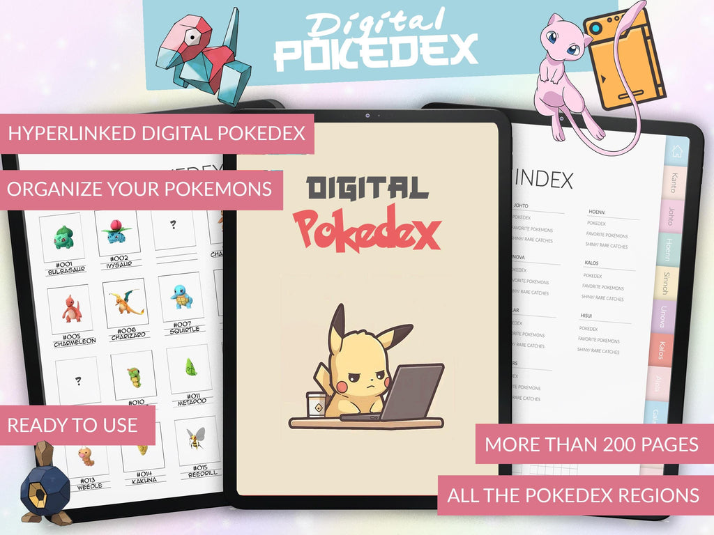 Pokedex Journal: Tracker & Organizer your experience