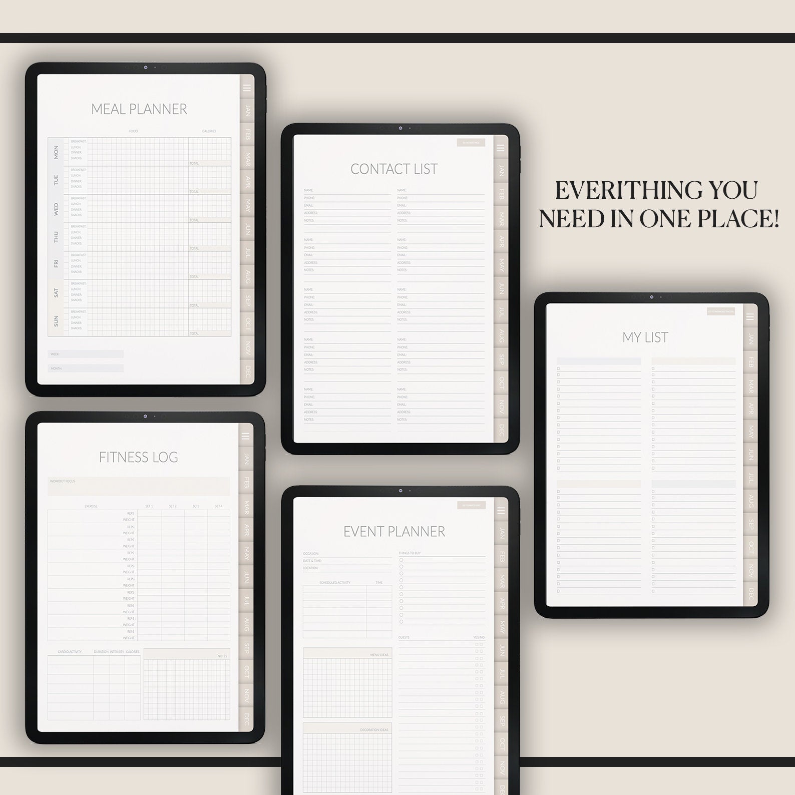2026 Hobonichi Planner: Weekly, Monthly iPad Planning