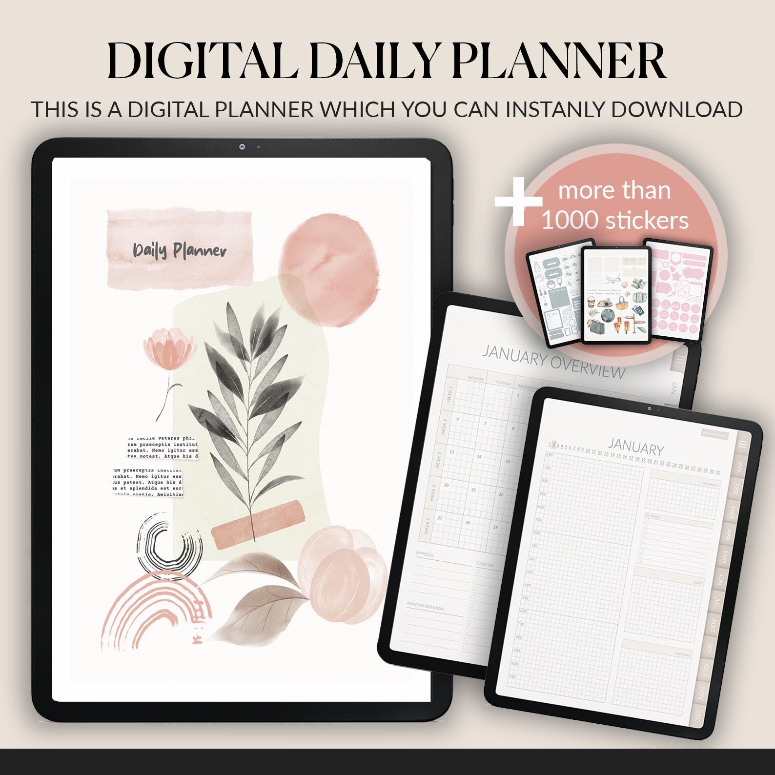 2026 Hobonichi Planner | Weekly, Daily, Monthly | iPad GoodNotes Notability