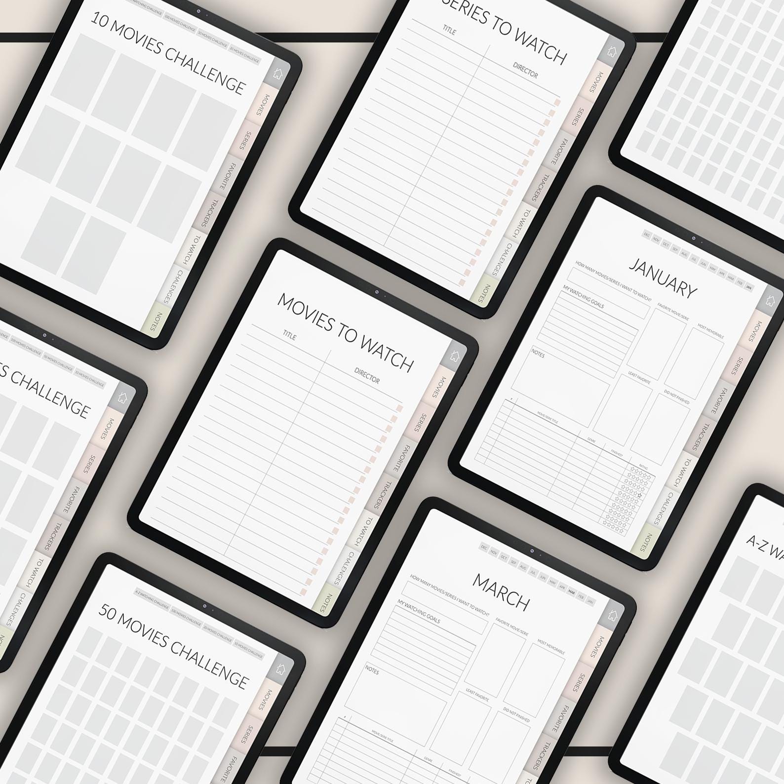 Movies & Series Journal | Watchlist and Tracker | Episode Tracker | Reviews Organizer