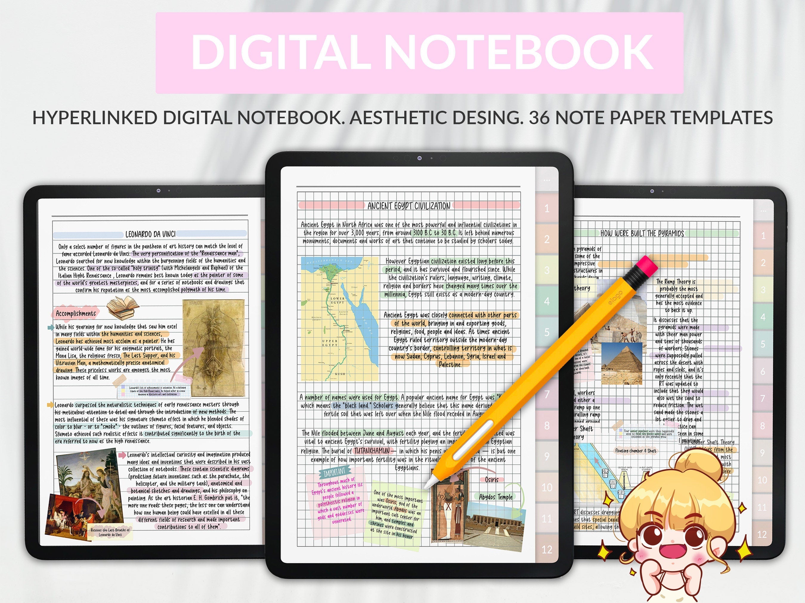 Kawaii Notebook | Student Planner