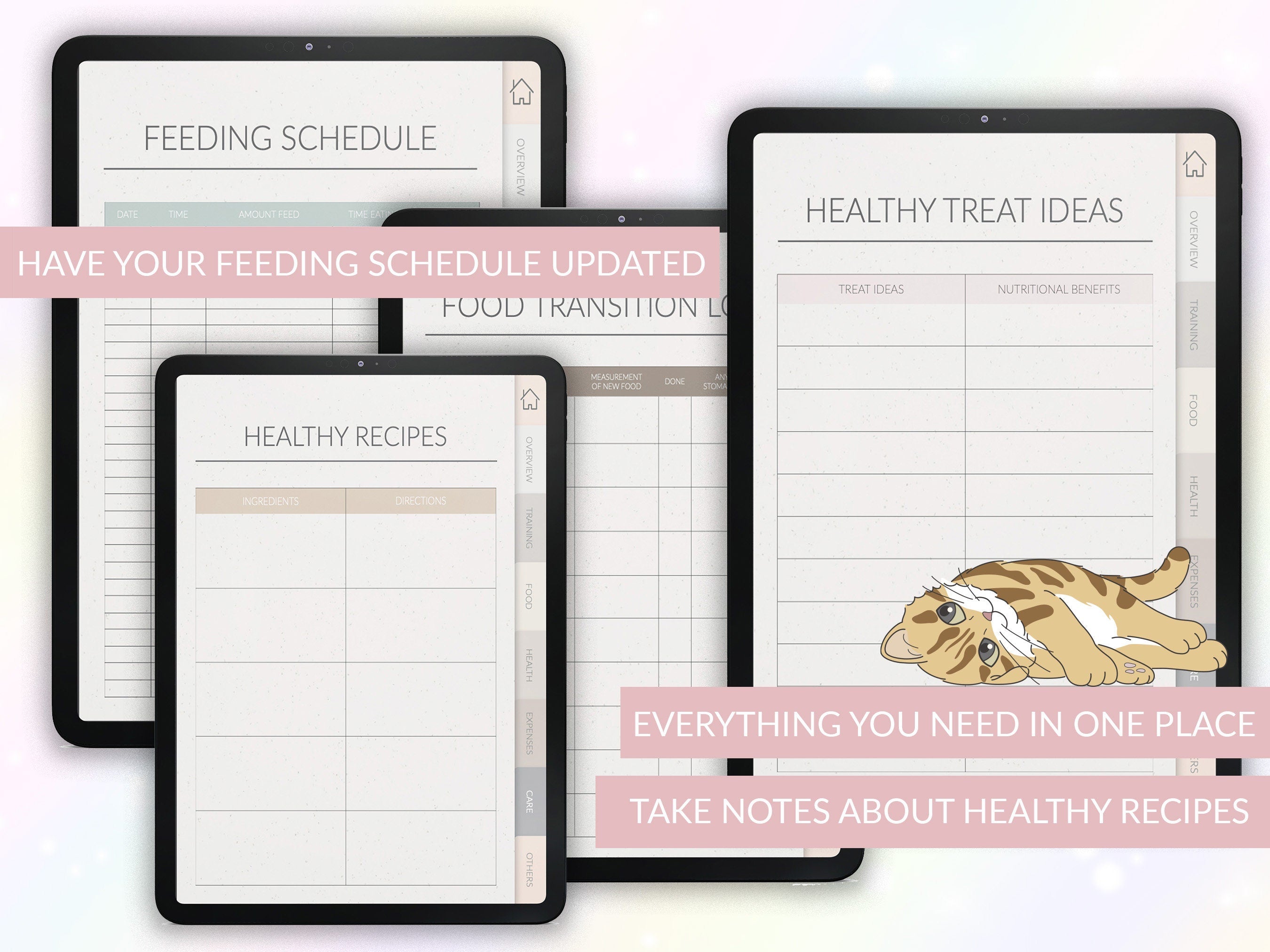 Cat Care Journal | Pet Health Planner |