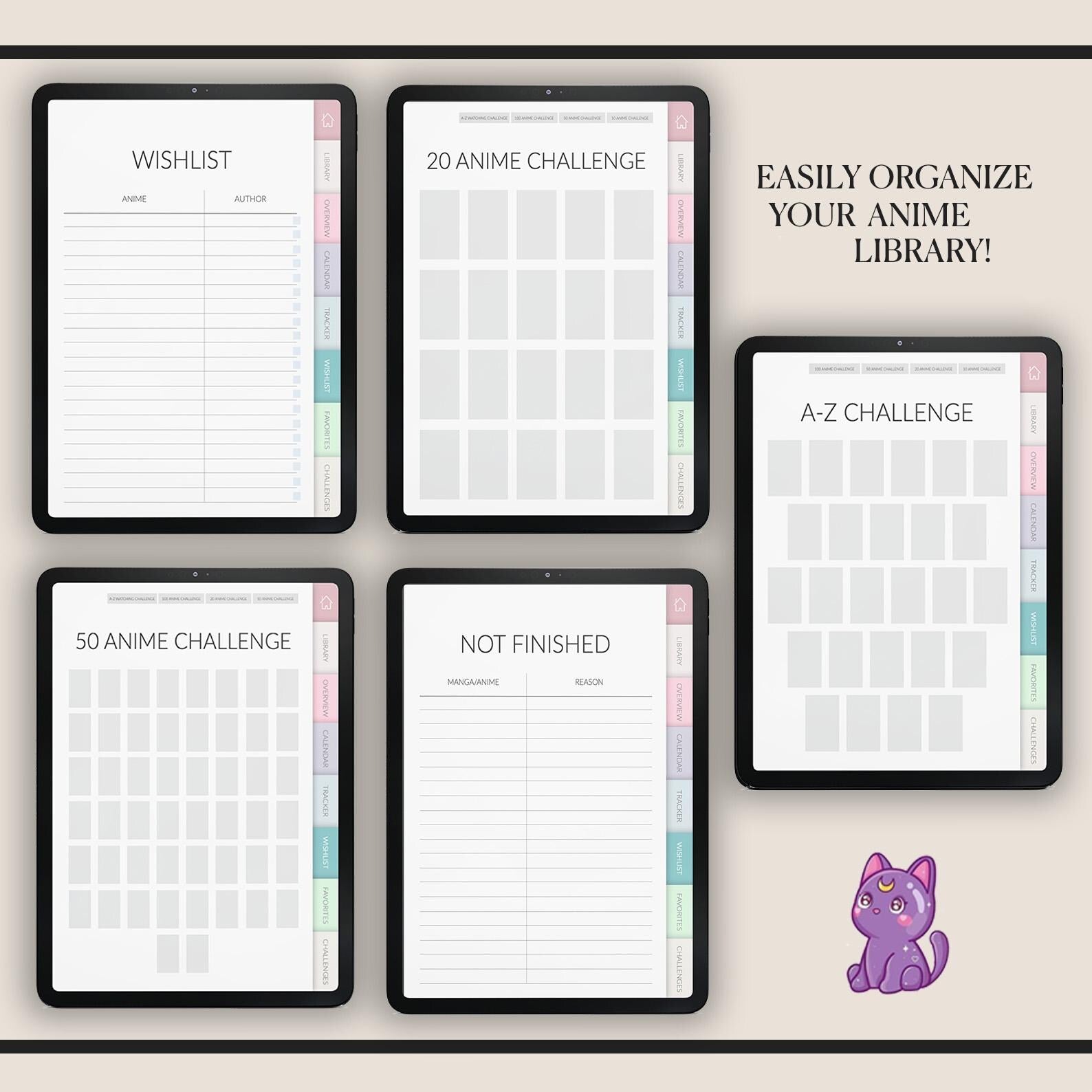 Anime Journal | Anime Library | Tracker & Wishlist