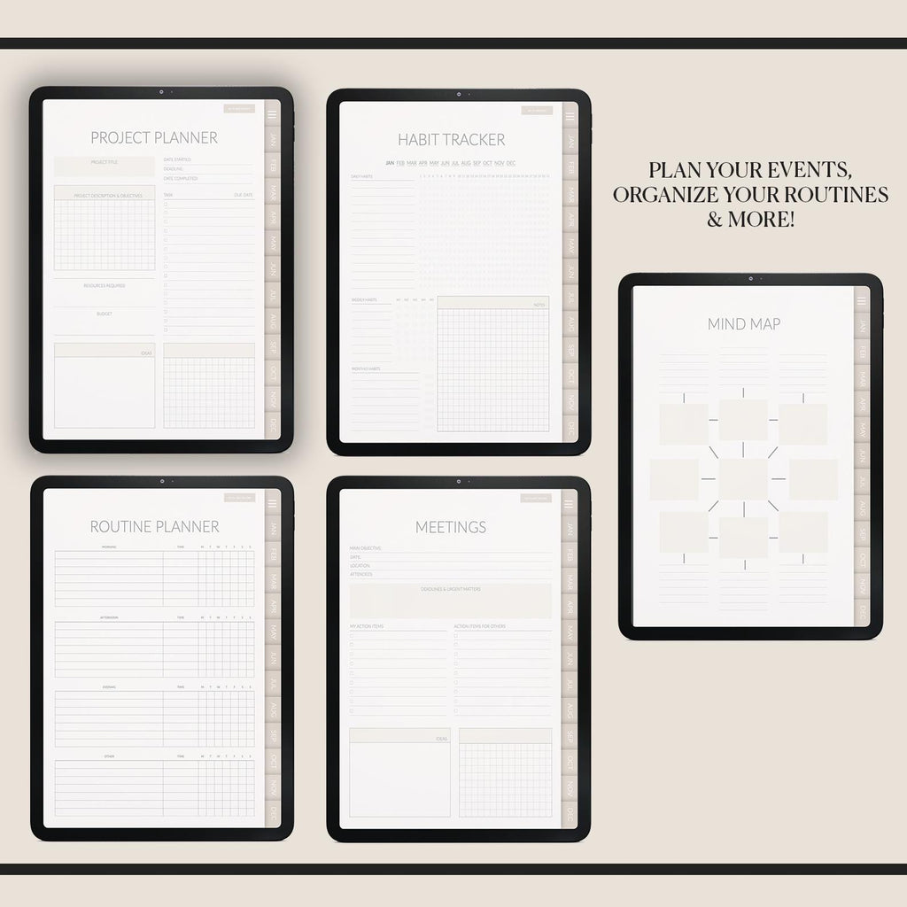 2026 Hobonichi Planner | Weekly, Daily, Monthly | iPad GoodNotes Notability