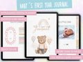 Baby's First Year Journal: Milestones & Memories