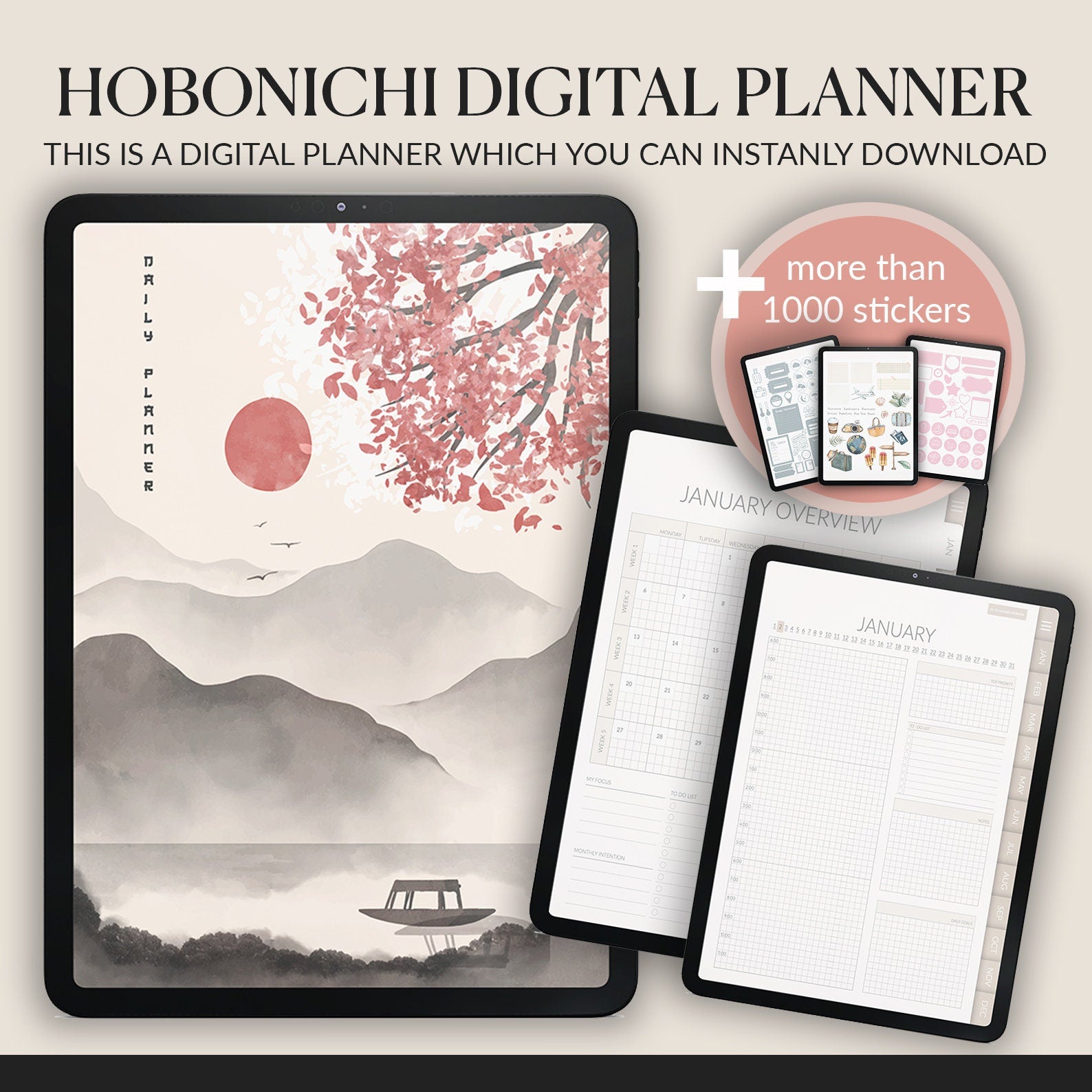 2026 Hobonichi Planner: Weekly, Monthly, Daily