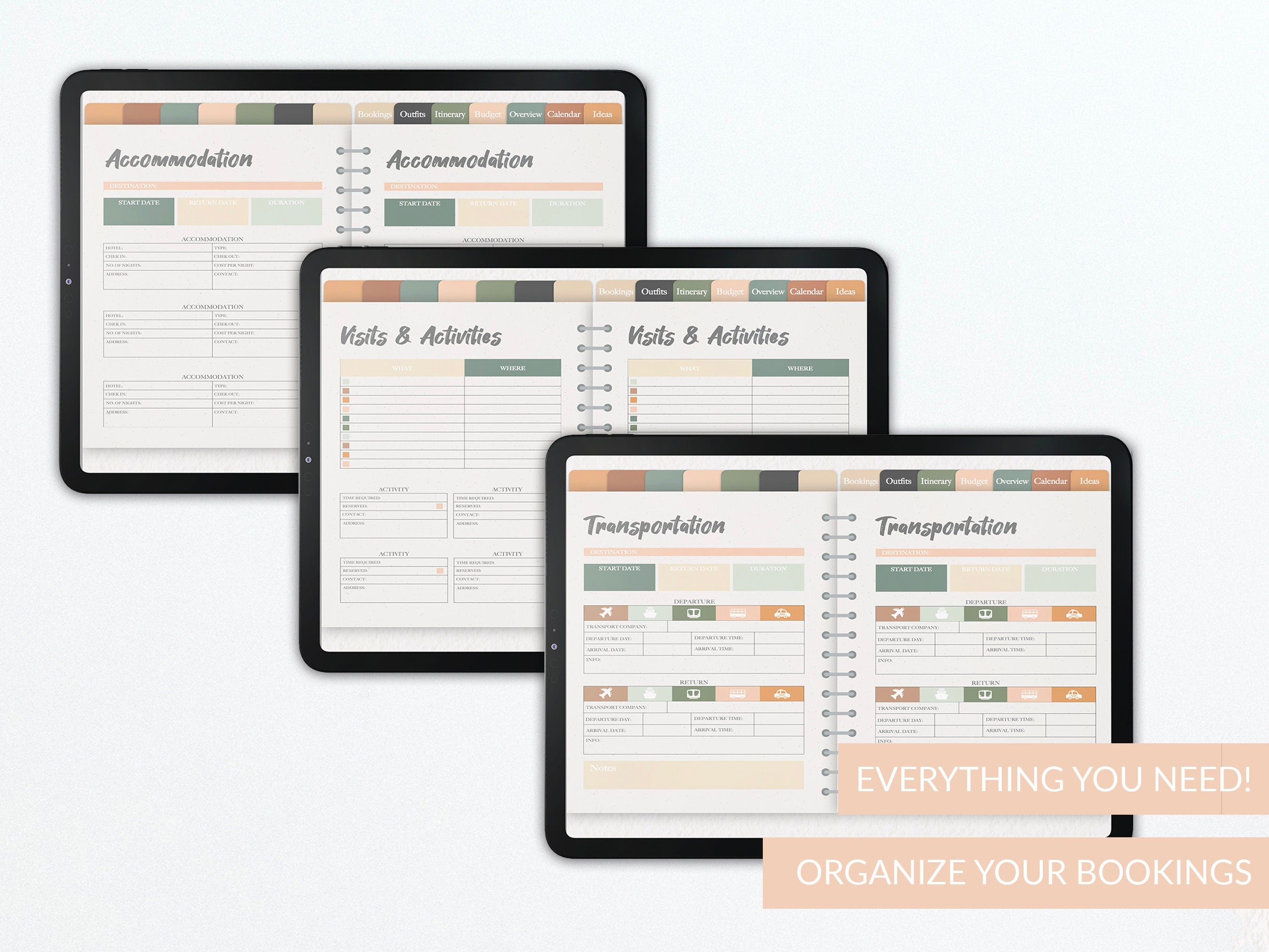 Travel Planner | Travel Organizer| Plan your Itinerary | Organize your Budget & Expenses