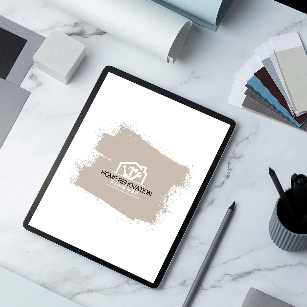 Home Renovation Planner: Project Management, Budget Tracker (GoodNotes Stickers Included)