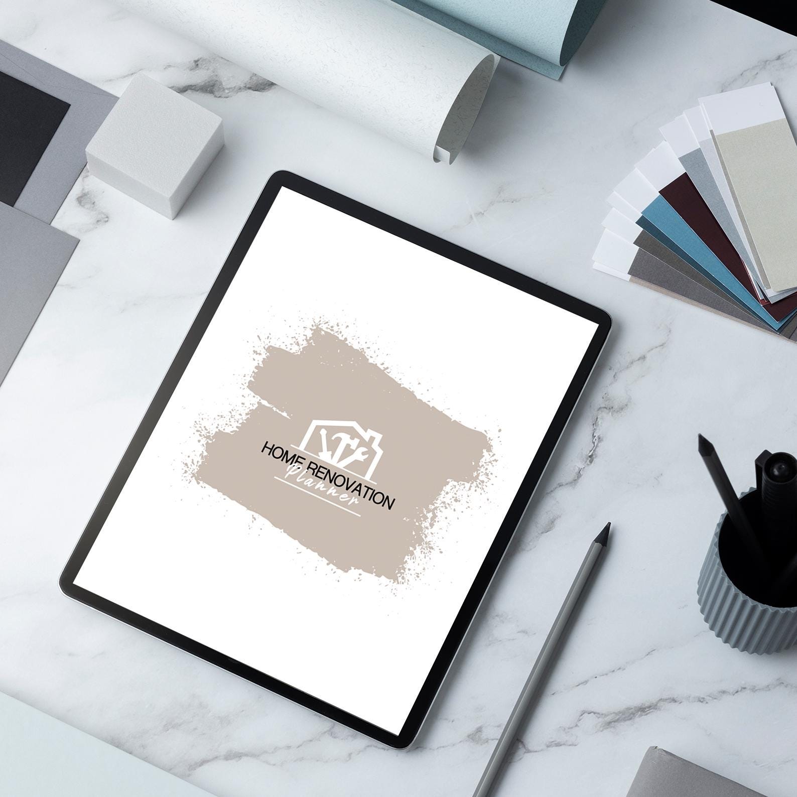 Home Renovation Planner: Project Management, Budget Tracker (GoodNotes Stickers Included)