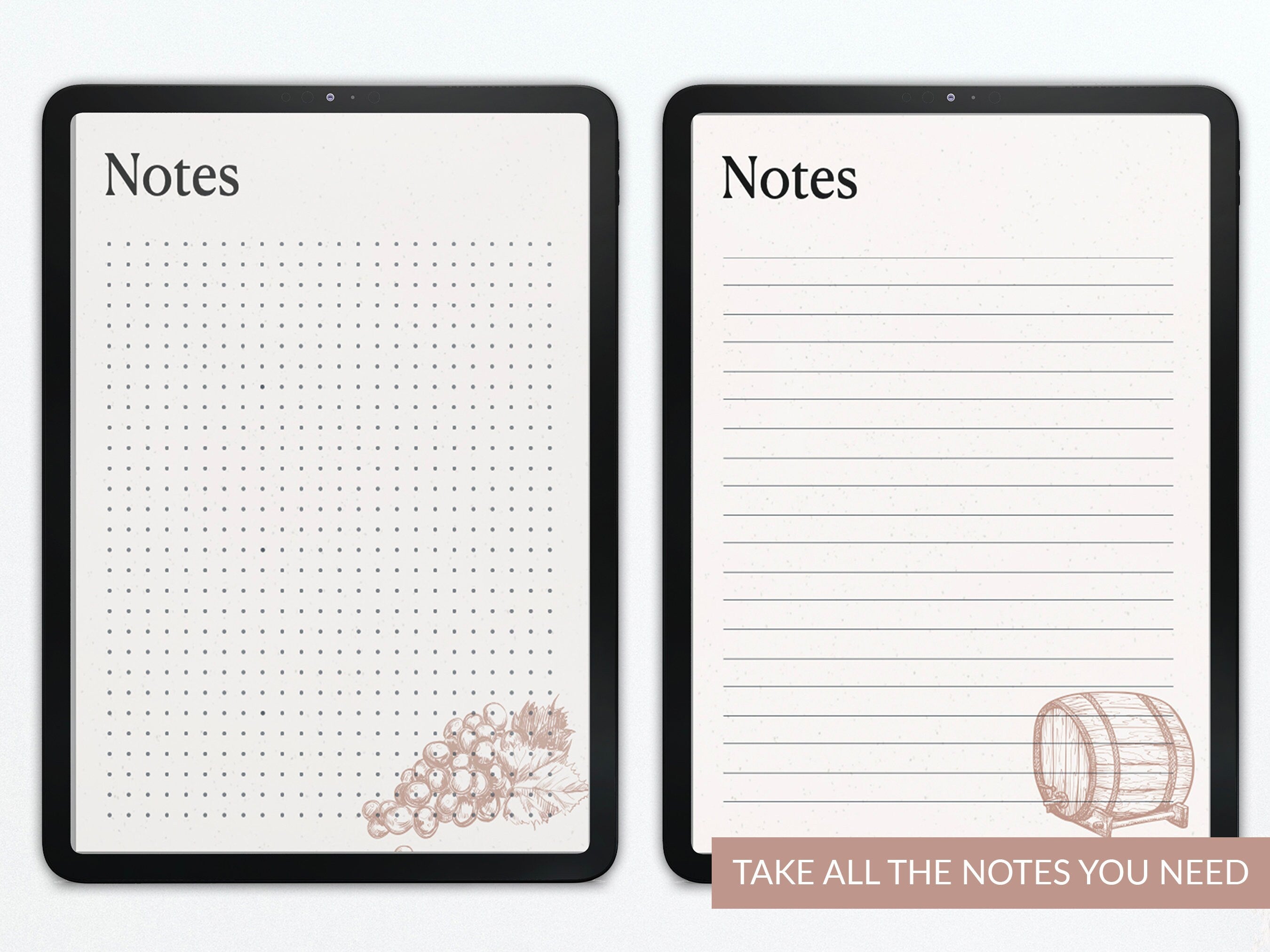 Wine Tasting Journal | Wine Log | Pairings | Foodie Lovers