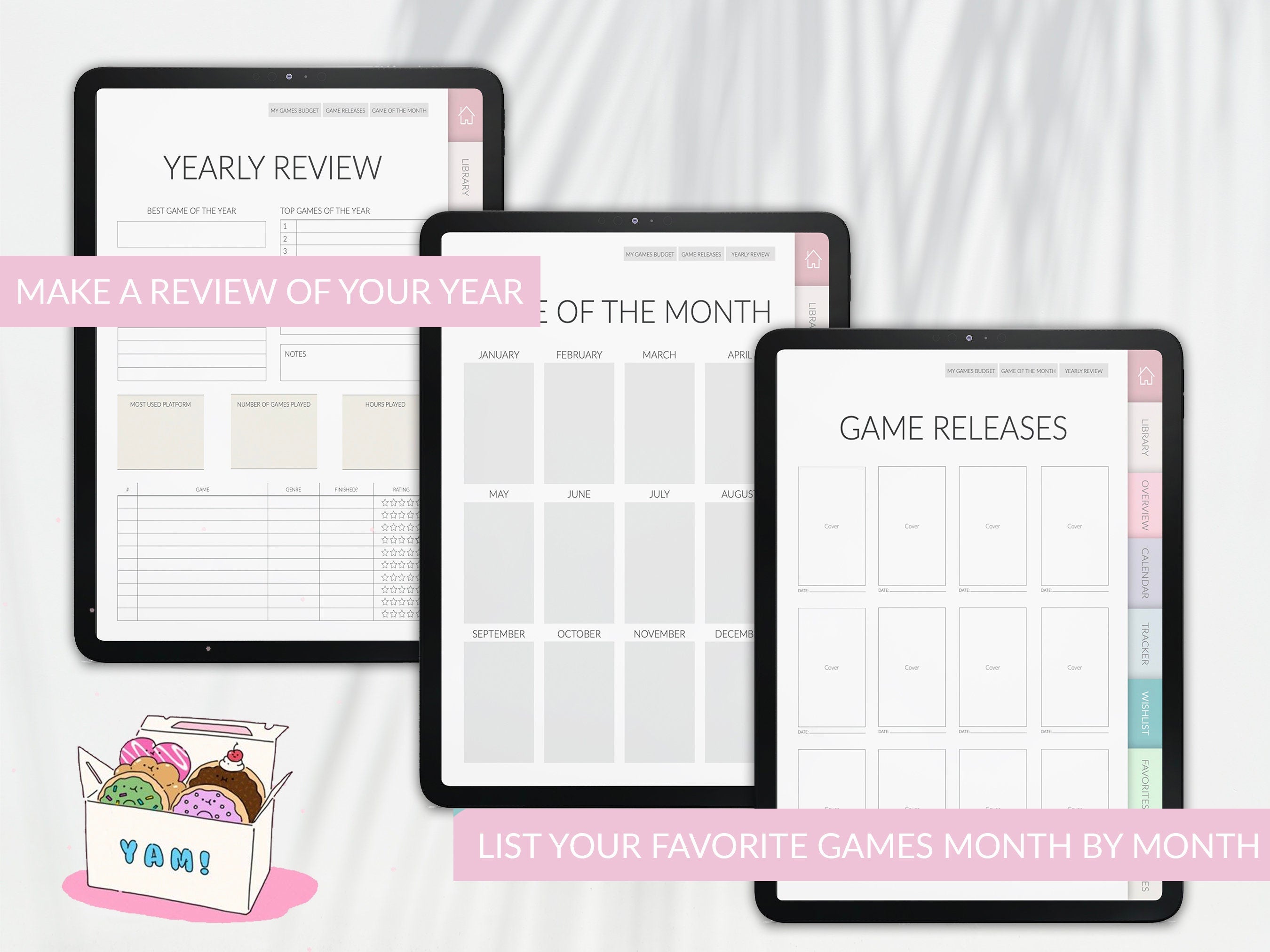 Manga & Anime Journal & Gaming Journal Bundle