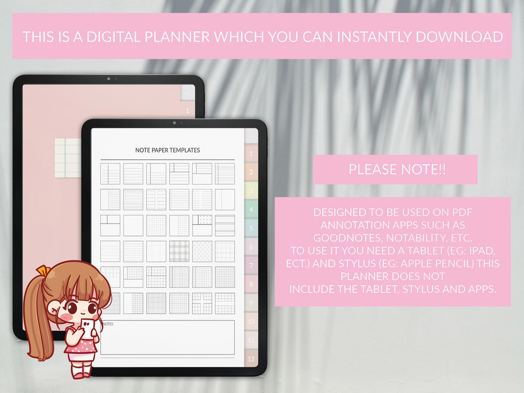 Kawaii Notebook | Student Planner
