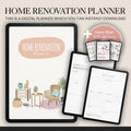 Home Renovation Planner: Project Management, Budget Tracker (500+ Stickers)