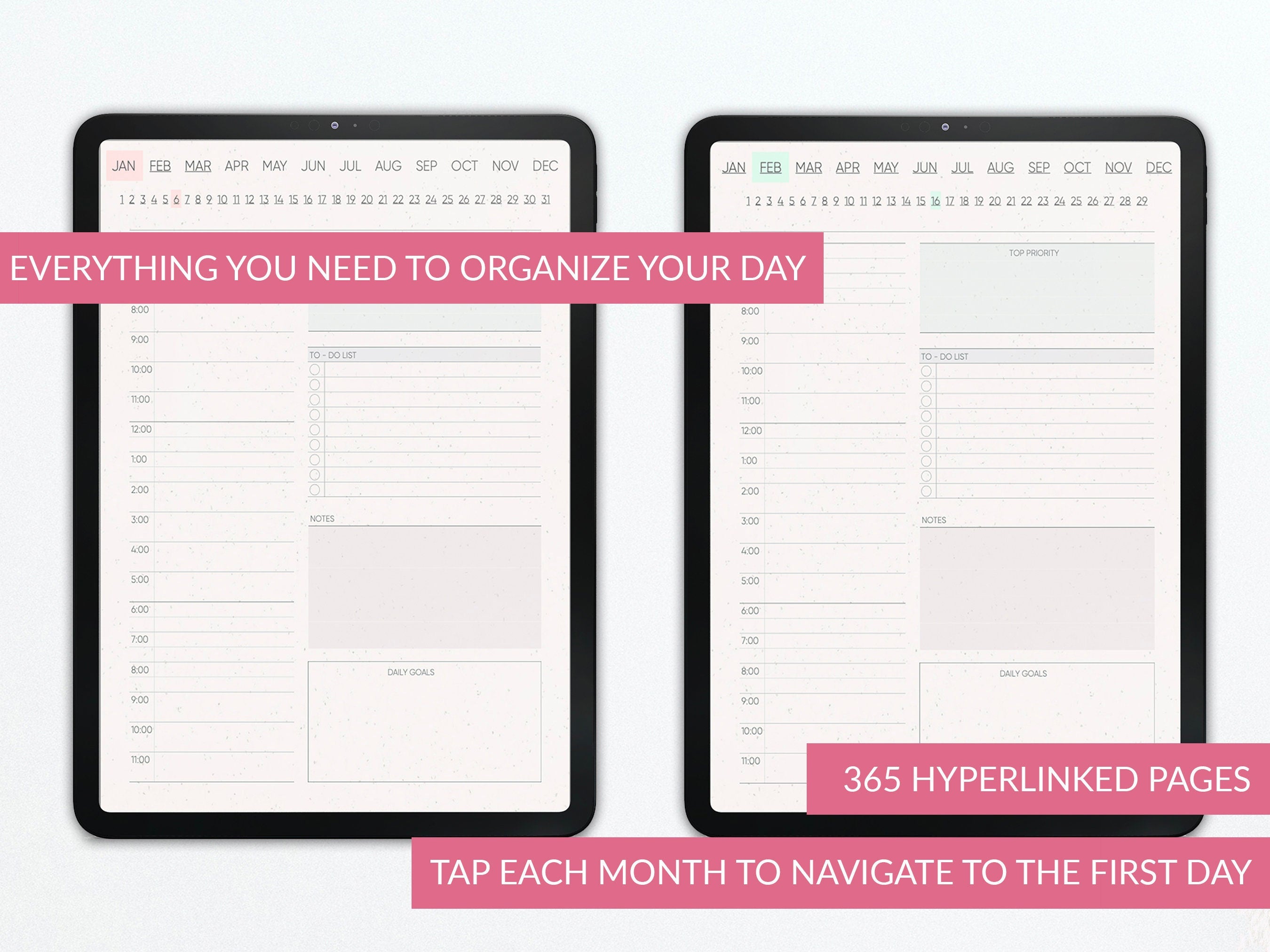 Daily Planner | Life Planner | Daily Organization
