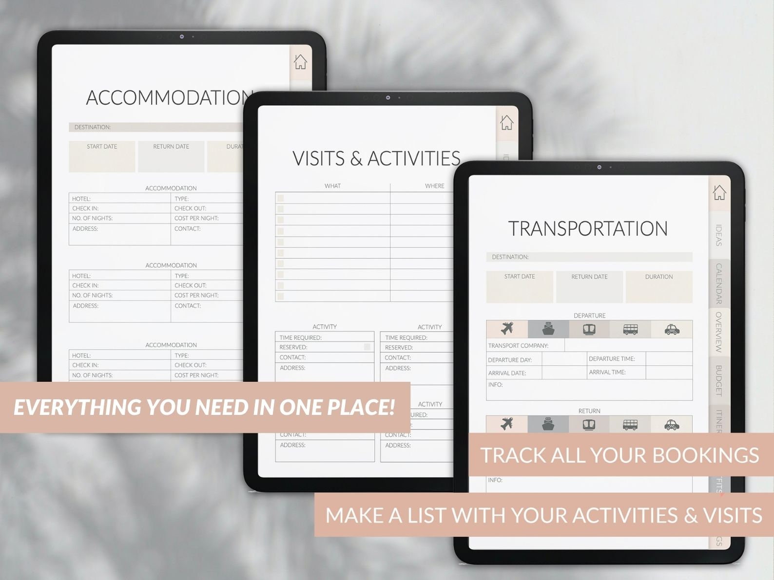 Travel Planner | Road Trip Planner | Hiking Planner