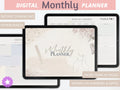 Monthly Planner | Undated Horizontal Journal
