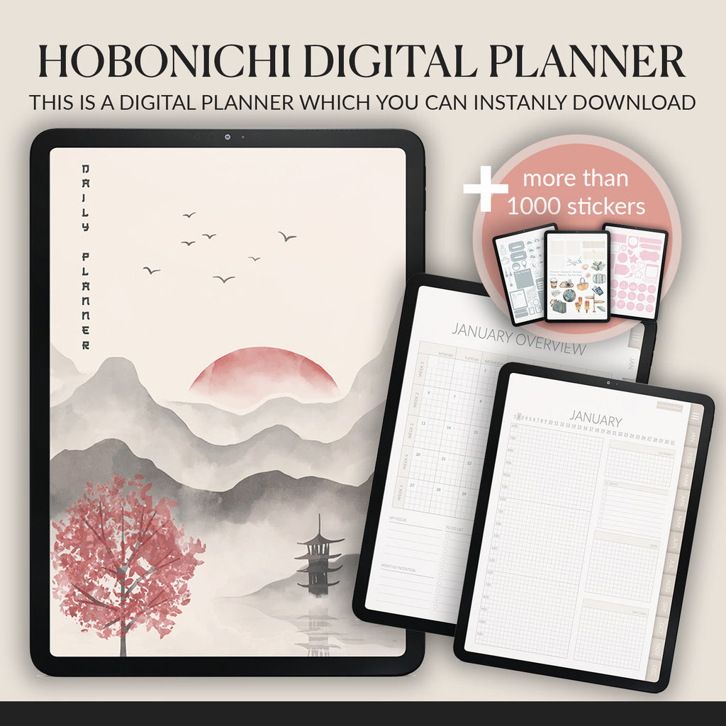 2026 Hobonichi Planner: Weekly, Monthly iPad Planning