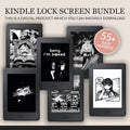 Manga Kindle Lock Screens: Comic Wallpaper Bundle