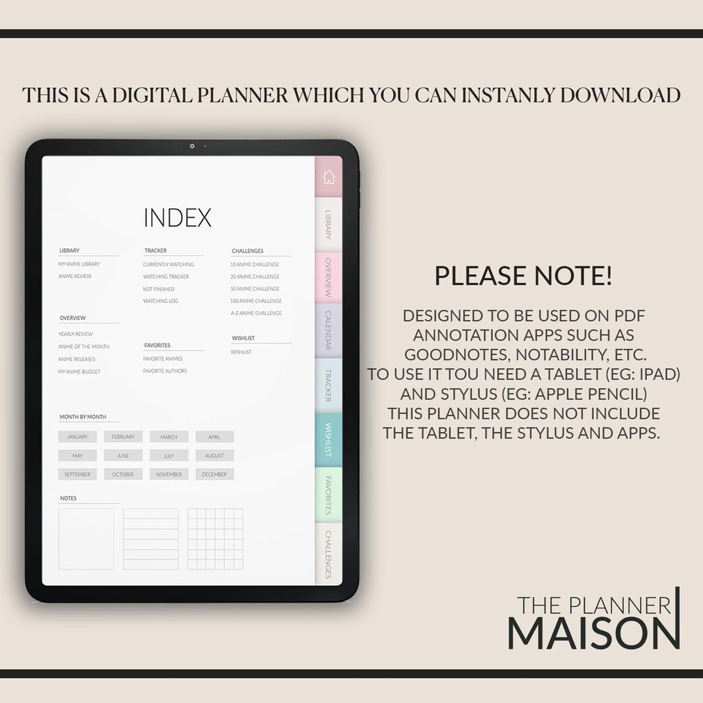 Anime Journal | Anime Library | Tracker & Wishlist