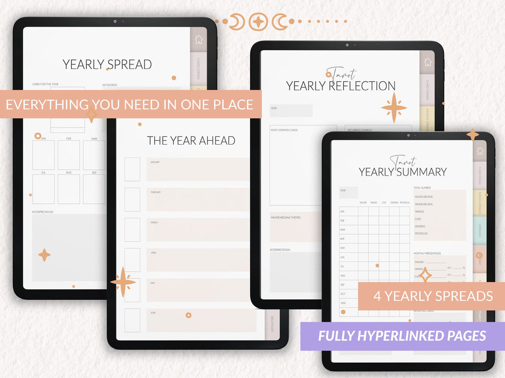 Tarot Journal: Daily Card Reading & Spreads