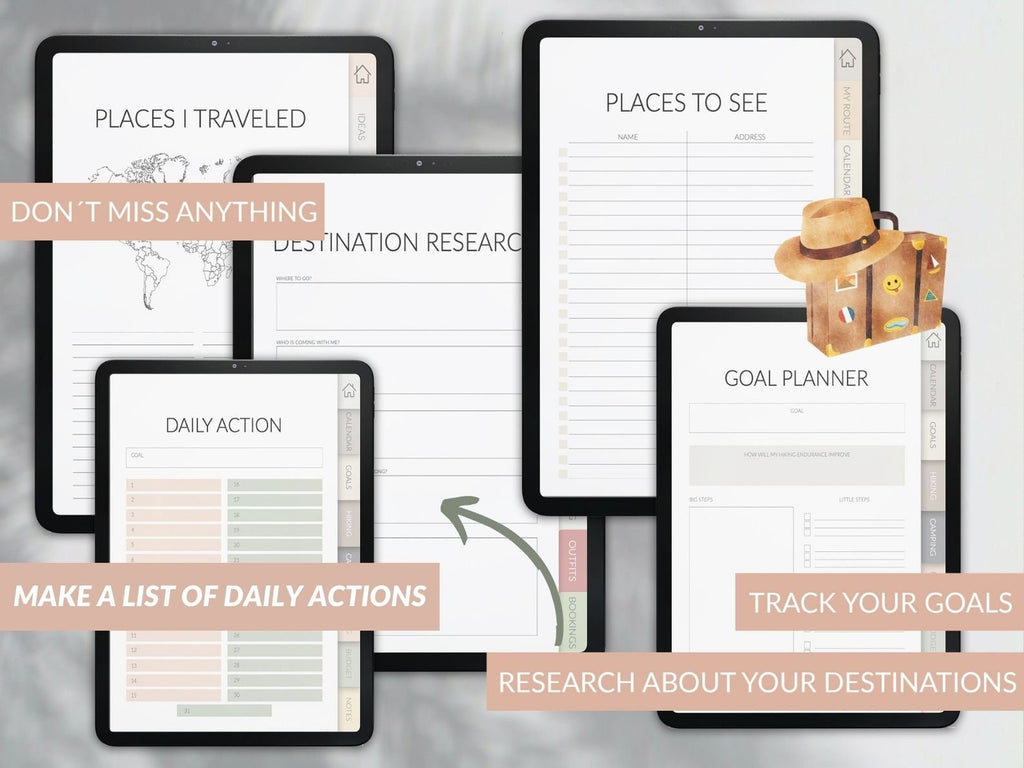 Travel Planner | Road Trip Planner | Hiking Planner