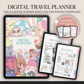Travel Planner | Kawaii Stickers | Trip Itinerary