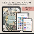 Reading Journal for GoodNotes | Book Tracker | Books Lover with 500+ Stickers