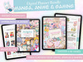 Manga & Anime Journal & Gaming Journal Bundle