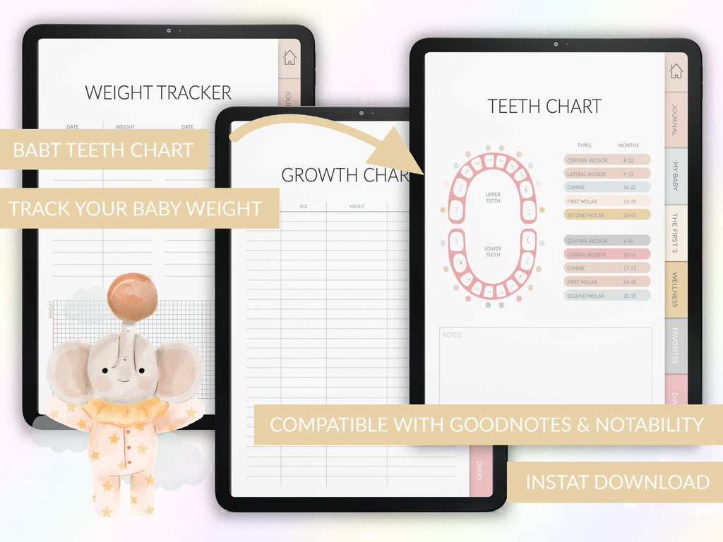 Baby's First Year Journal: Milestones & Memories