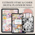 Ultimate Otaku Gamer Planner Bundle | Anime & Manga Journal | +1000 Stickers