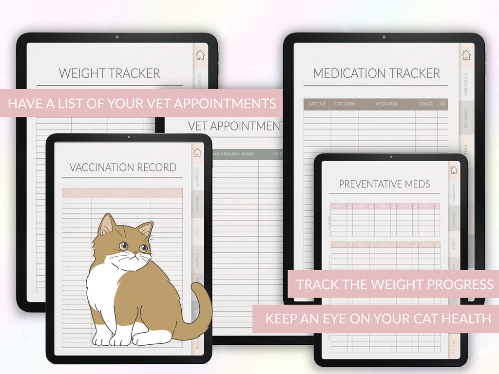 Cat Care Journal | Pet Health Planner |