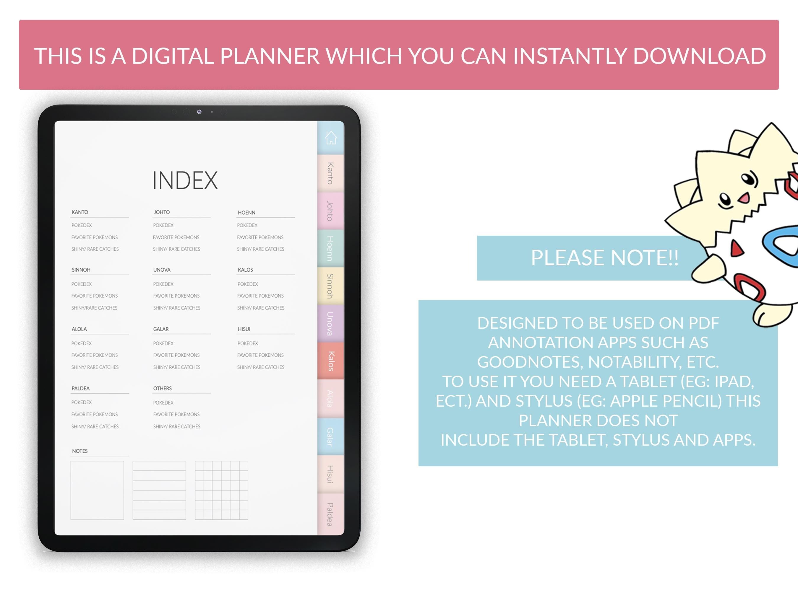 Pokedex Journal: Tracker & Organizer your experience